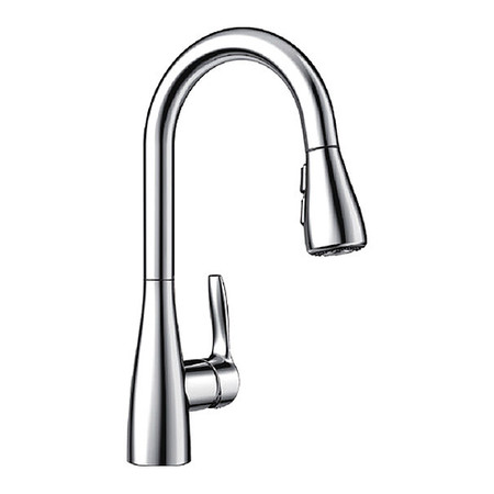 BLANCO Atura Pull Down Bar Faucet 1.5 GPM - PVD Steel 442210