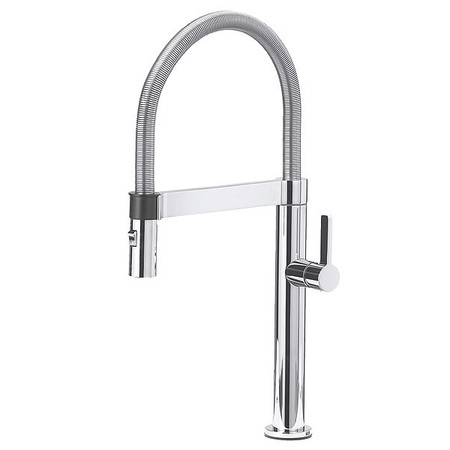 BLANCO Blancoculina Mini Semi-Pro Kitchen Faucet - Classic Steel 441623