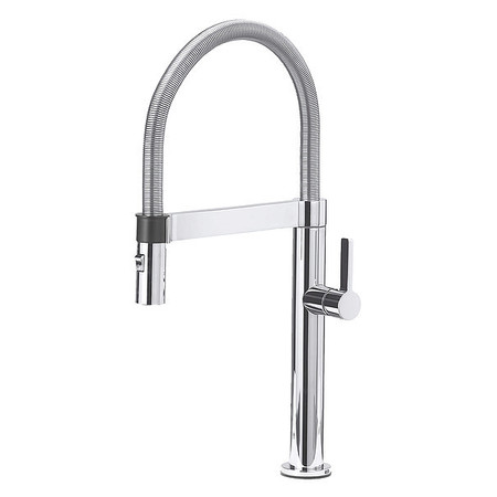 BLANCO Blancoculina Mini Semi-Pro Kitchen Faucet 1.8 GPM - Classic Steel 441625