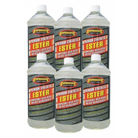 SUPERCOOL Ester Oil, 32 oz., PK6 E31-6CP