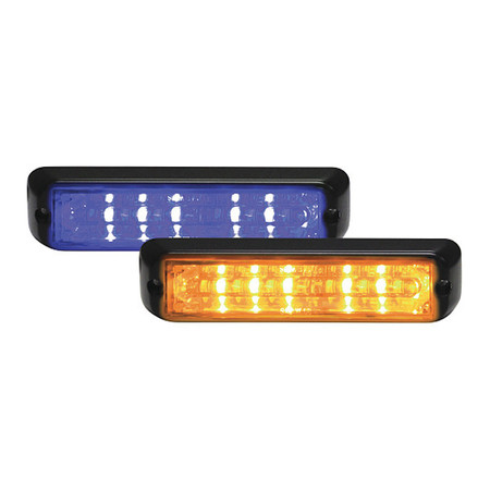 CODE 3 Chase Warning, 12 LED, 6 Blue, 6 Amber CD3766BA