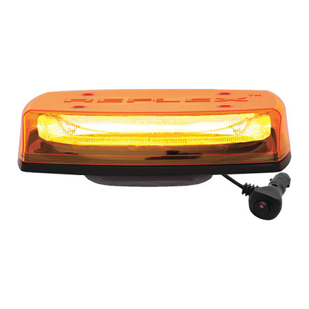 CODE 3 Reflex LED Minibar, 11", Vac Mount, Amber C5550AA-VM