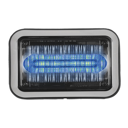 CODE 3 LED PrizmIi, Bezel, Blue, 4"X6" 468CBBZ-75