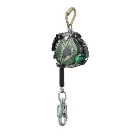 MSA SAFETY Self-Retracting Lifeline, 310 lb Weight Capacity, Clear 63215-00A