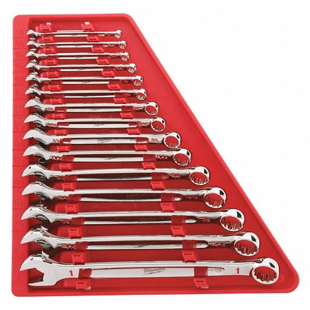 Milwaukee Tool 15pc. Combination Wrench Set - SAE 48-22-9415