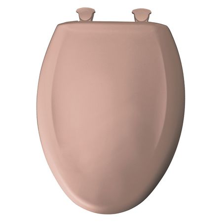 BEMIS Elg Closed Front Toilet Seat, Wild Rose, With Cover, Plastic 1200SLOWT 243