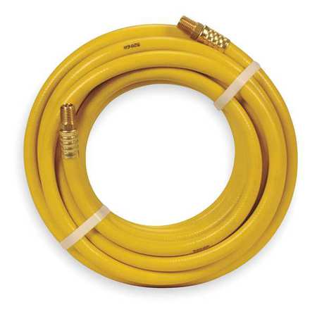 CONTINENTAL 1/4" x 25 ft PVC Coupled Multipurpose Air Hose 300 psi YL 20307563