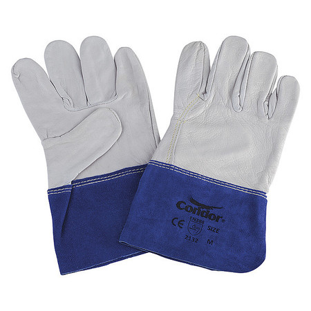 CONDOR TIG Welding Gloves, Goatskin Palm, L, PR 1AD18