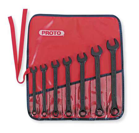 PROTO Combination Wrench Set, SAE, 7 pcs. J1200HBASD