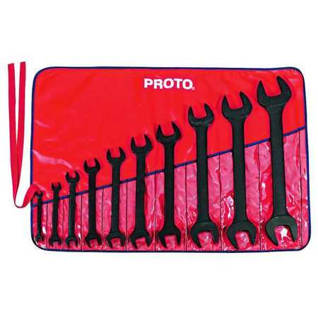 Proto Open End Wrench Set, 5/16-1-5/8 in., 10 Pc J3000HB