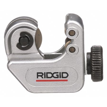 Ridgid Tubing Cutter, 3/16 in to 11/16 in OD Cutting Capacity, Standard Wheel Cutter, Knob Handle 103