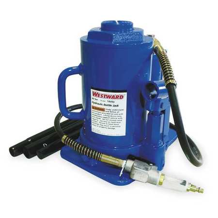 Westward Bottle Jack, Air/Manual, 30 Tons 1AVR5