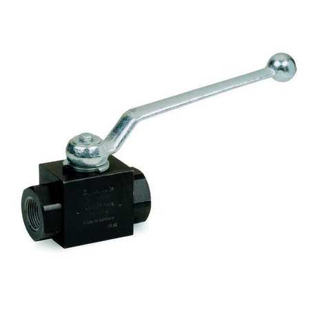 DYNAQUIP CONTROLS 1-1/4" FNPT Carbon Steel Ball Valve Inline VAE2.A0 1 1/4