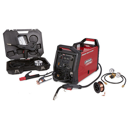 LINCOLN ELECTRIC Multiprocess Welder, CC/CV, 220 A, 60 Hz K4877-1