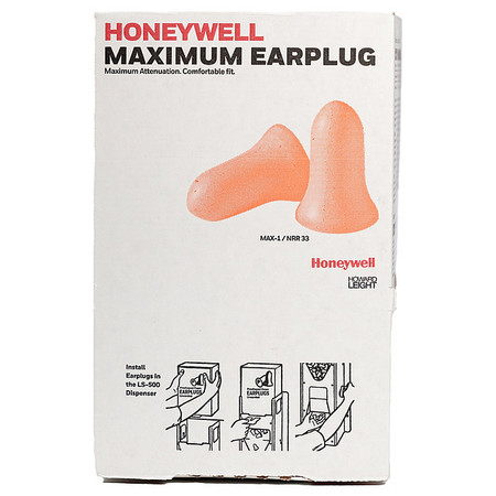 Honeywell Howard Leight Disposable Bell Shape, Coral MXM-LS4-REFILL