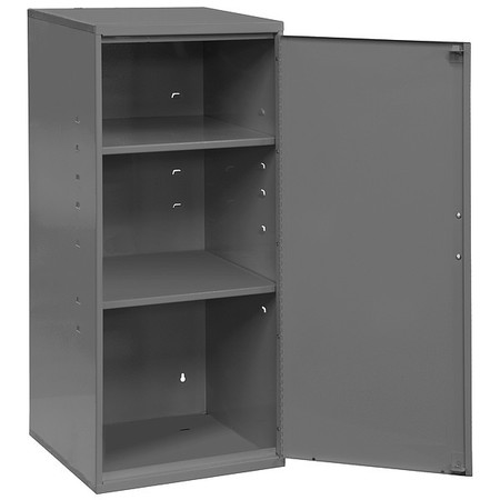 Durham Mfg Wall Storage Cabinet, 13-3/4"W x 12-3/4"D x 30"H, 75 lb. Load Capacity, 2 Shelves 055-95