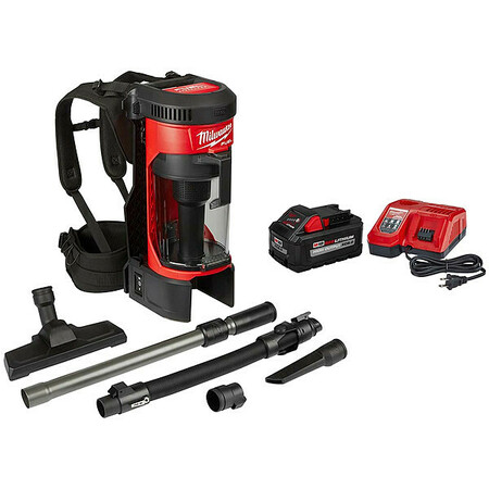 MILWAUKEE TOOL Vacuum and Battery Kit 0885-20, 48-59-1880