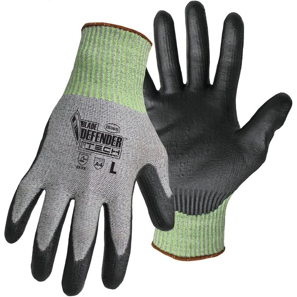 Tactile Grip Seamless Work Glove Large