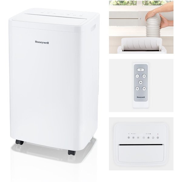 Honeywell 12,000 BTU Portable Air Condition with Dehumidifier & Fan, White HW2CESAWW9