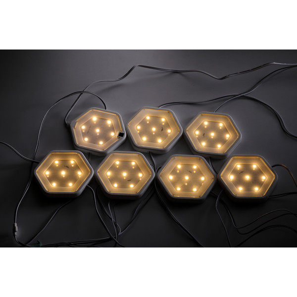 Black & Decker PureOptics™ LED Under Cabinet Puck Light Kit Warm, PK7  LEDUC-PUCK-7WK