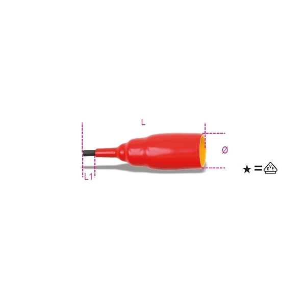 Socket Driver for Hexagon Screw, PE5