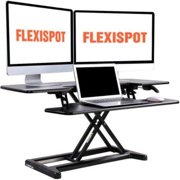 FLEXISPOT STANDING DESK CONVERTER 27-INCHES (M8-BLACK)