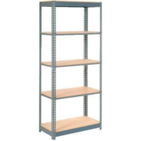 Heavy Duty Rack 48x24x87 Rousseau SRD5026W 4 Levels With Wire Decking, Industrial Shelving, Parts Shelving, Warehouse Shelving, Steel Shelving, Metal Storage Shelving, 10 56 13, 10 56 00