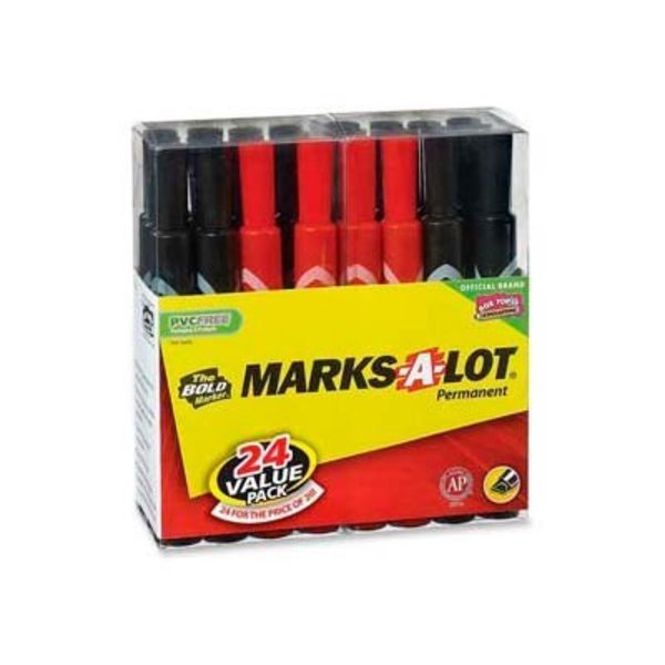 Sharpie Fine Point Permanent Markers Black, Lot of 24