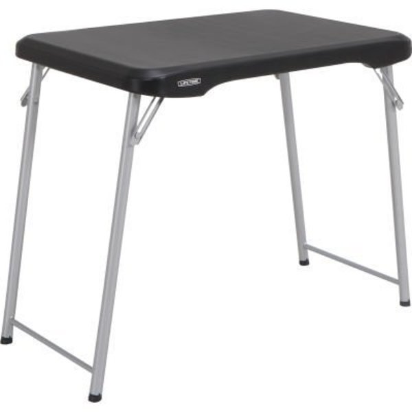 Lifetime Products LifetimeÂ Stacking Personal Folding Table, 20 x 36,  Black 80668