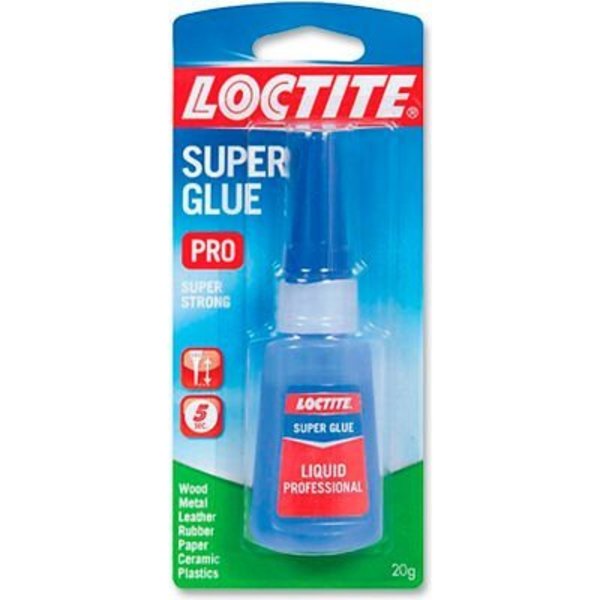 Loctite Super Glue Liquid Professional, Pack of 1, Clear 0.7 oz Bottle