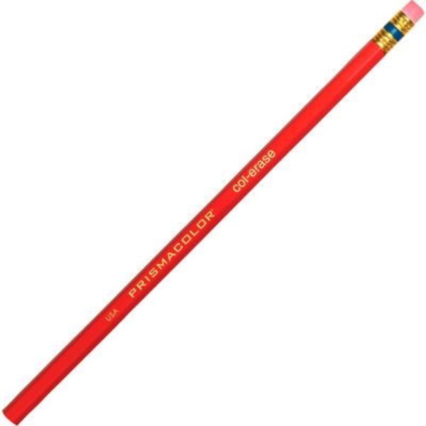 Sandford Ink Prismacolor Col-Erase Pencils, Red Lead, Carmine Red Barrel  20045