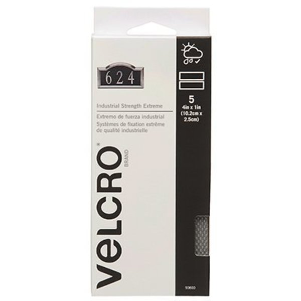 VELCRO® Brand Tape - Self-Adhesive - 4' x 2 - Black 90593