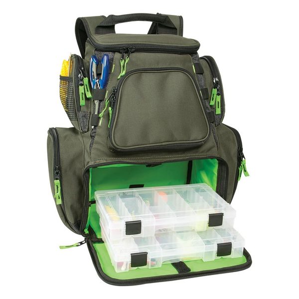 Wild River Multi-Tackle Large Backpack w/2 Trays (WT3606)
