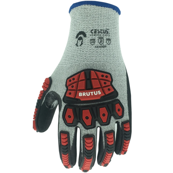 Cestus BMD 3408 L Work Gloves , Brutus MD #3408 PR