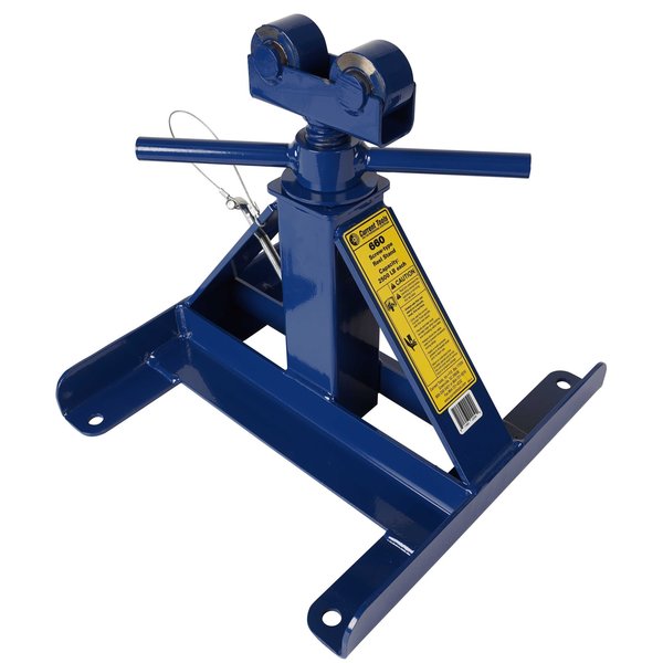 Small Screw Type 13 to 27 Cable Reel Stand - 2500Lb Capacity