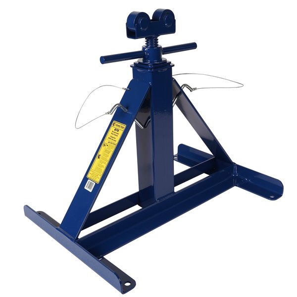 Medium Screw Type 21 to 54 Cable Reel Stand - 2500Lb Capacity