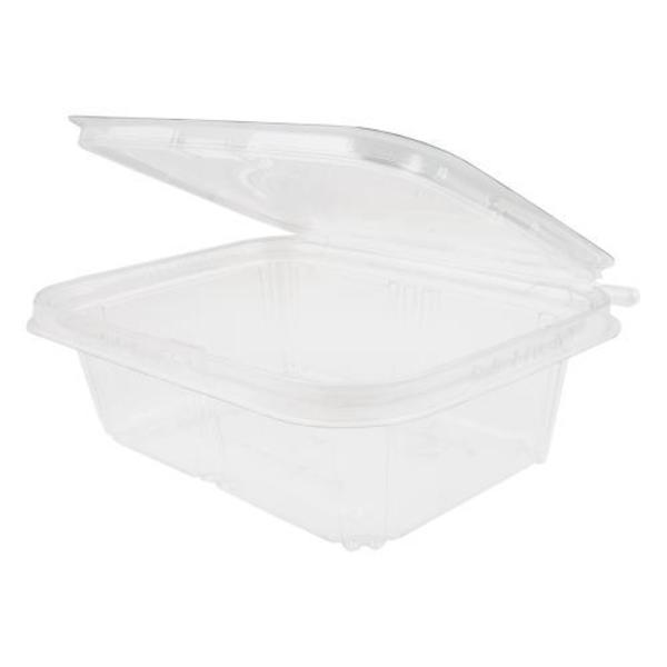 24 oz. Plastic Hinged Food Container