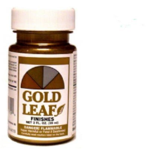 Sheffield Gold Leaf Pale Gold High Gloss Metallic 2 Fl Oz. Hobby Paint 1714  