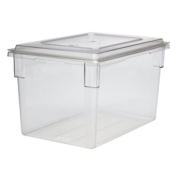 Cambro 22 Gal White Plastic Food Storage Container - 26L x 18W x 15D