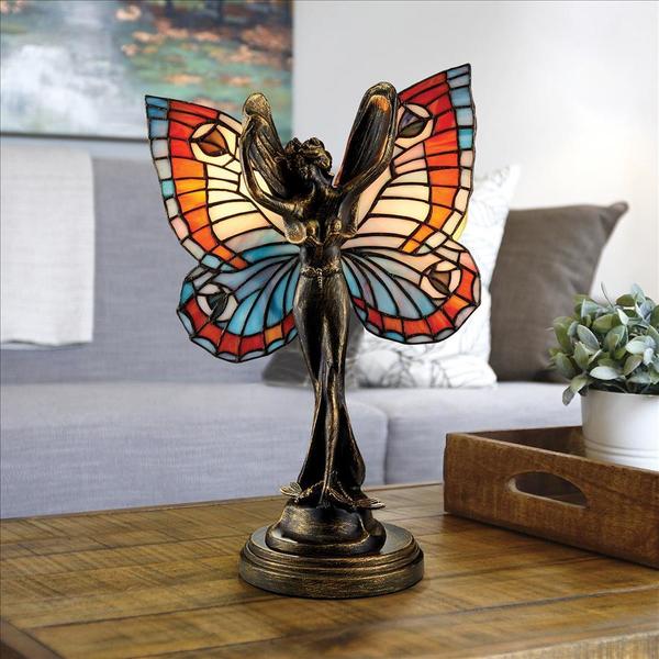 Light Up Aqua Fairy Butterfly Wings
