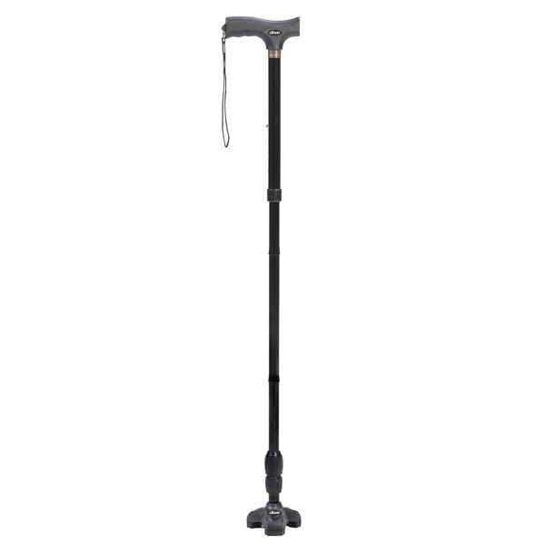 Drive Medical Adjustable Height Folding Lightweight Cane Seat