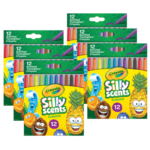 Silly Scents Colored Pencils, Sweet, 12 Count, Crayola.com