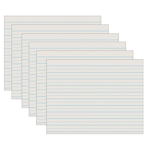 Pacon Newsprint Handwriting Paper Alternate Dotted Grade 2 Ruled Long 500 Sheets/Pack 5/PACKS