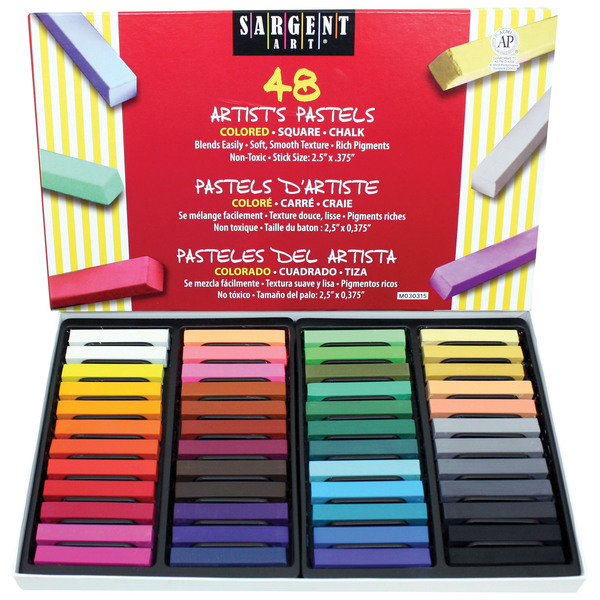 Sargent Fine Arts Soft Pastels colors 10 stick original box