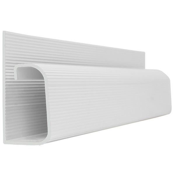 J Channel Surface Raceway - 10 Pack - White 