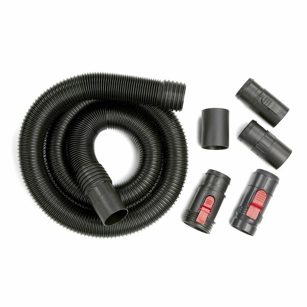 Craftsman 2-1/2 in. x 7 ft. POS-I-LOCK Wet/Dry Shop Vacuum Hose Kit CMXZVBE38763