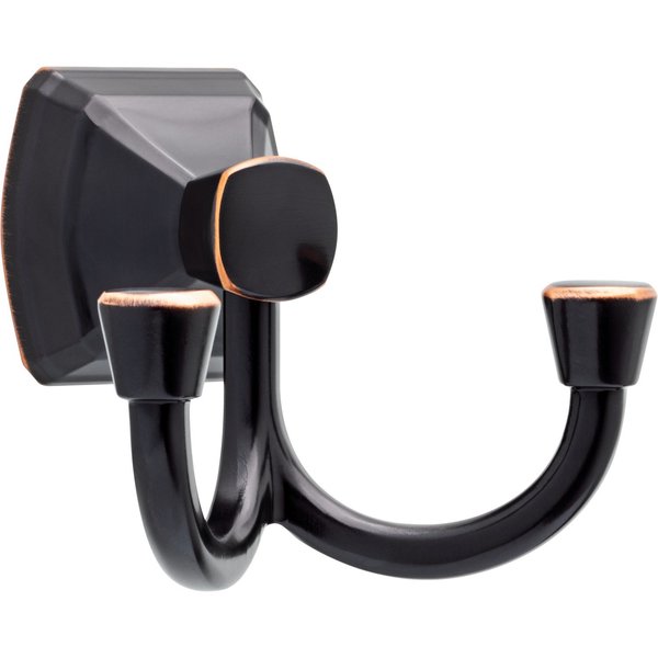 Delta Flynn Oil-Rubbed Bronze Double Robe Hook