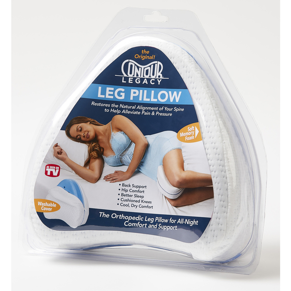 Contour Legacy Leg Pillow Foam Blu/Wht CLLP
