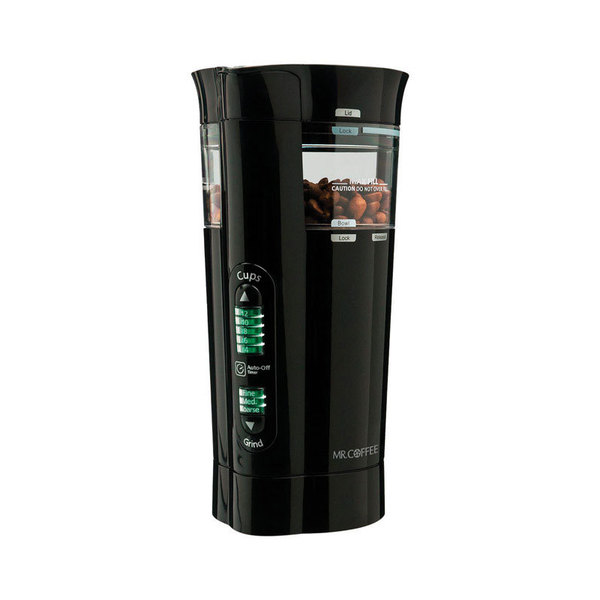 Kaffe Products KF5010 Blade Coffee Grinder (Removable Cup) - Black