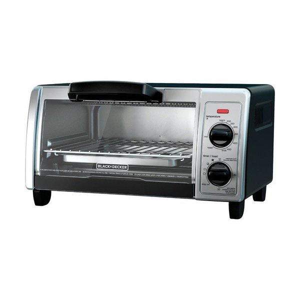 Black & Decker Black+Decker TO3210SSD Toaster Oven, 220/240 V, 1500 W,  Metal, Silver TO3210SSD